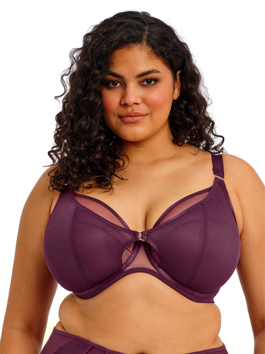 Бюстгальтер с мягкой чашкой Elomi Kintai Plunge (Blackberry)