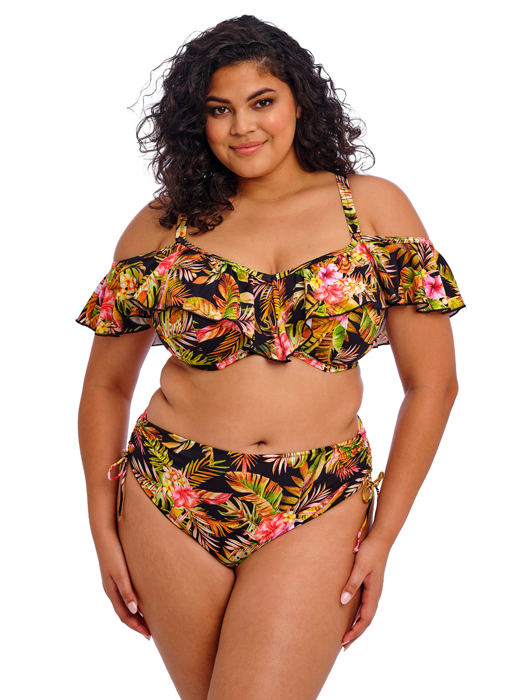 Верх купальника Elomi Tiger Valley (Black)