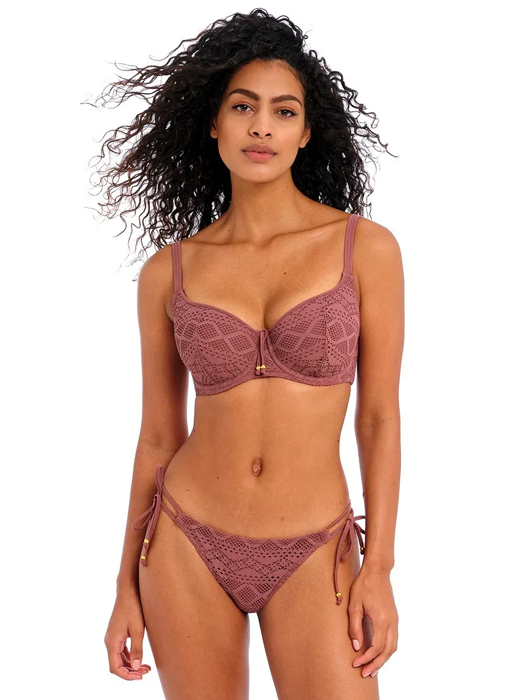Верх купальника Freya Sundance Sweetheart Padded Bikini Top (Коричневый) – фото 1