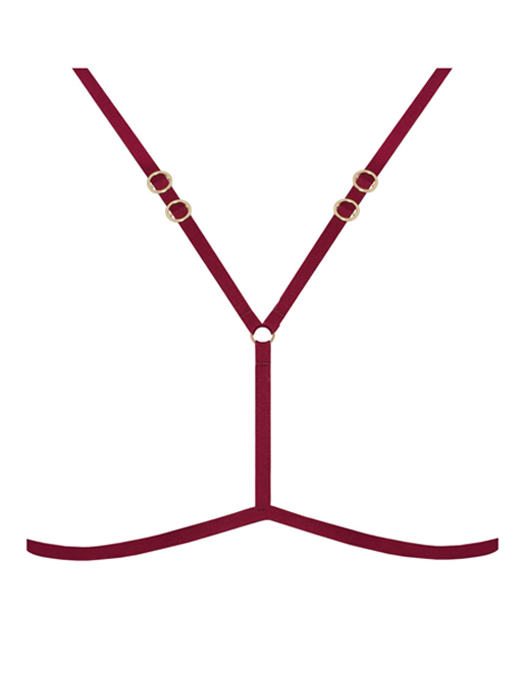 Портупея Samanta Melania V100 (Burgundy)