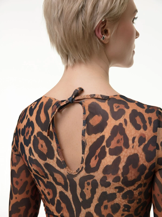 Слитный купальник с рукавом Rodasoleil "Love" 