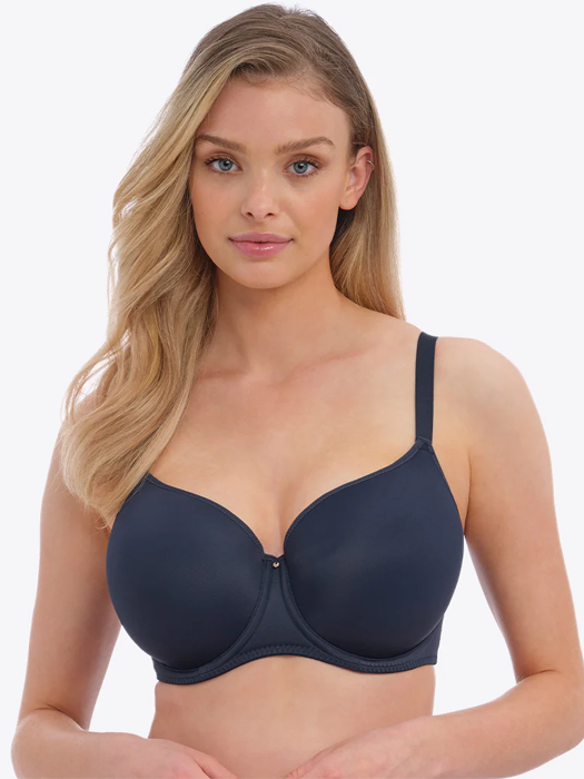 Бюстгальтер с твердой чашкой Fantasie Aura Moulded Bra (Navy)