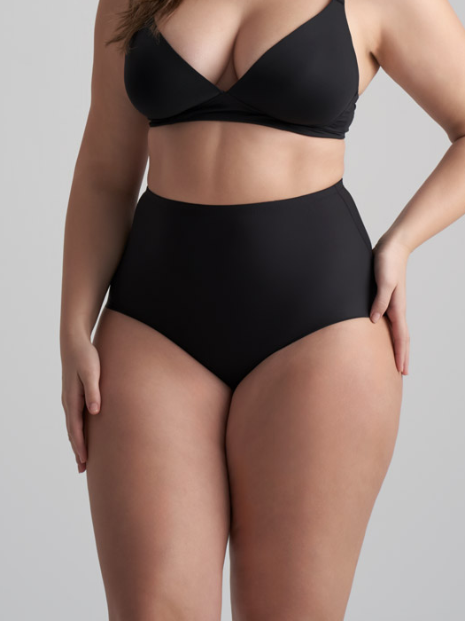 Трусы моделирующие BYE BRA Sculpting Mid Waist (Черный) – фото 1