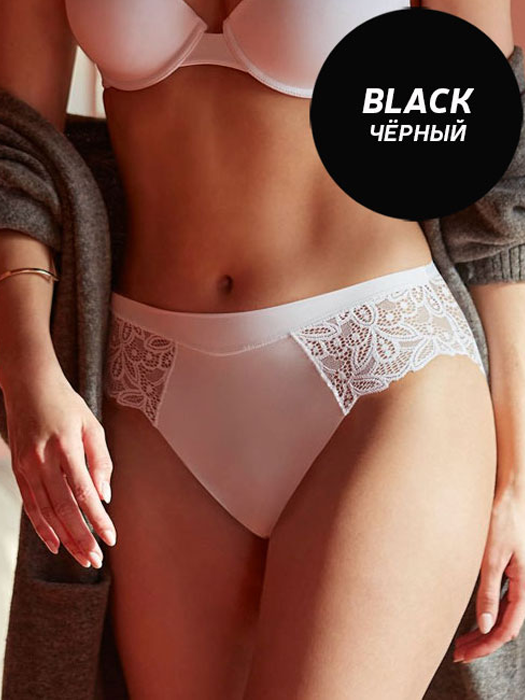 Трусы слипы Milano Bella Micro Janira (Black)