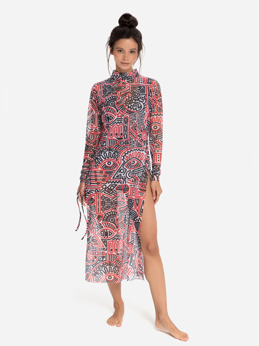 Платье Туника Rodasoleil "Doodling"