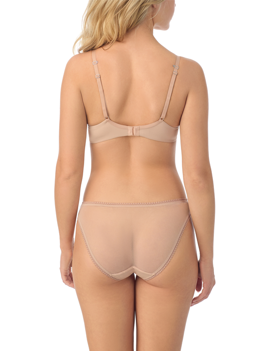 Бюстгальтер On Gossamer Sleek Micro T-Shirt (Champagne)