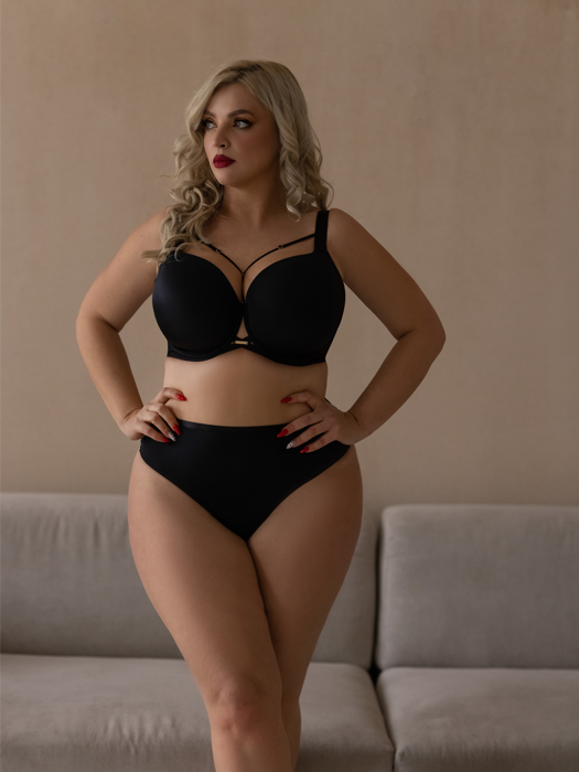 Бюстгальтер Kris Line Casual Bra Ultra (Чёрный) – фото 1