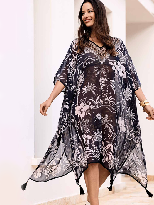 Платье Туника Iconique Fuego Poncho (Multicolor)