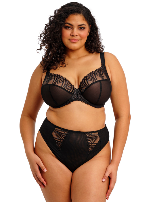 Бюстгальтер с мягкой чашкой Elomi Reja Plunge (Black)