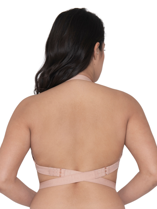 Бюстгальтер Curvy Kate Superplunge Multiway Padded Plunge (Бежевый) – фото 4
