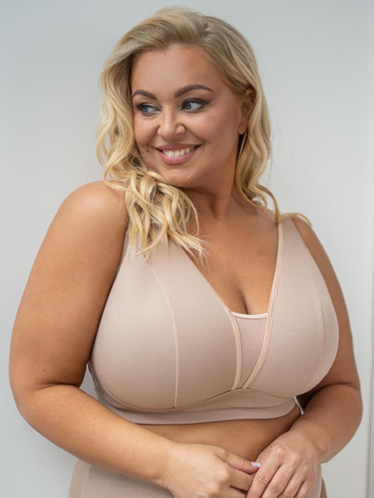 Бюстгальтер без косточек Kris Line Marcella (Бежевый) – фото 3
