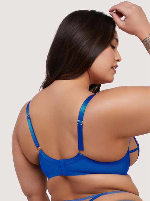 Бюстгальтер с мягкой чашкой Playful Promises Ramona (Cobalt Blue) – фото 3