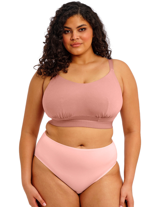 Бралетт без косточек Elomi Downtime Bralette (Розовый) – фото 1