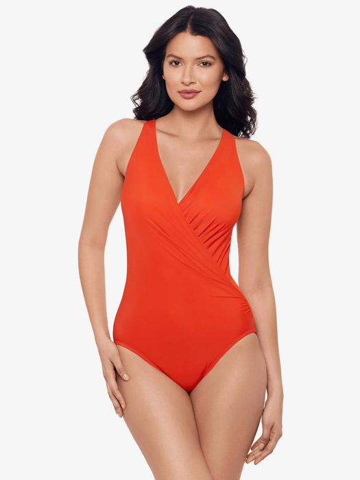Слитный купальник Miraclesuit Wrapsody (Arancio)