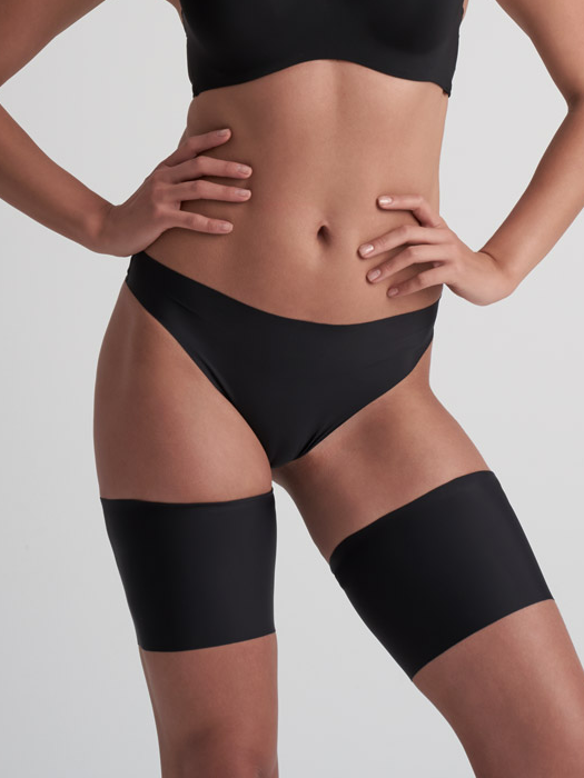 Повязки на бедра BYE BRA Thigh Bands Fabric (Черный) – фото 1