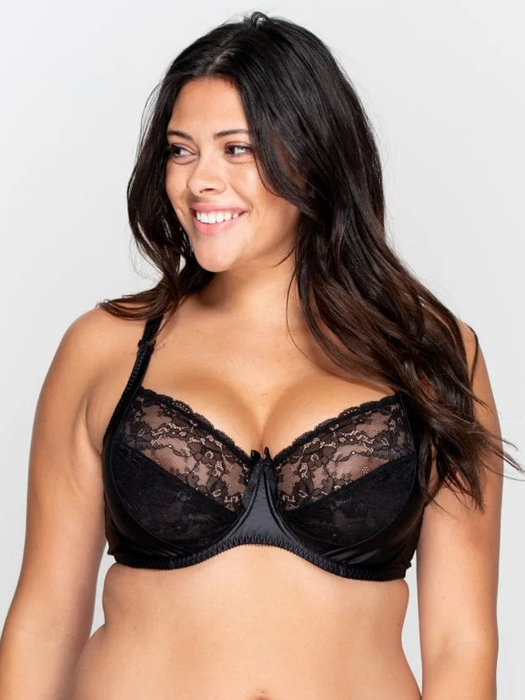 Бюстгальтер Miss Mandalay Amelie Balconette Bra (Black)