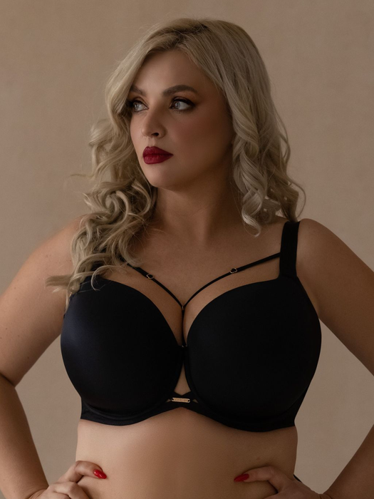Бюстгальтер Kris Line Casual Bra Ultra (Чёрный) – фото 2