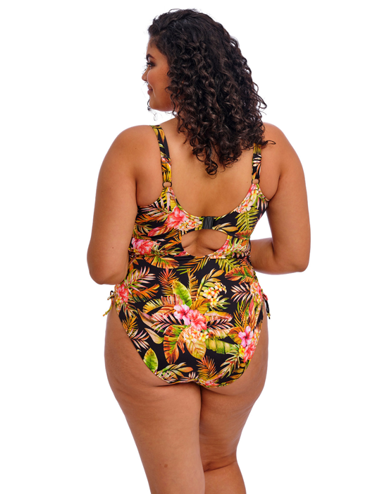 Слитный купальник без косточек Elomi Tiger Valley (Black)