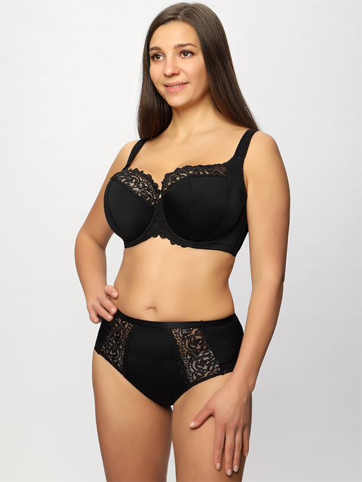 Бюстгальтер Kris Line Betty Semi Soft Side Support (Чёрный) – фото 1
