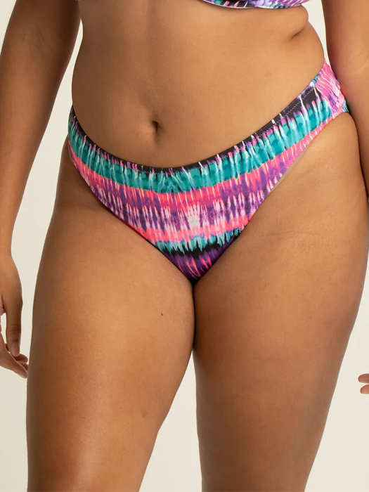 Низ купальника The Hills Deep Bikini Brief (Pink/Purple Print)