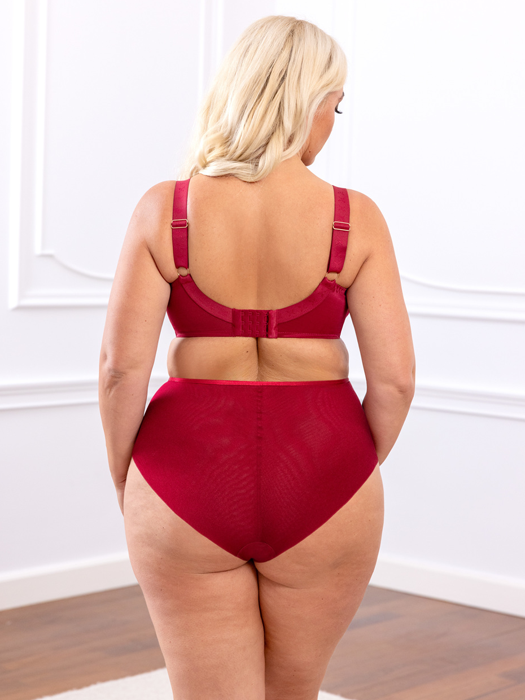 Трусы высокие Kris Line Cherry (Красный)  – фото 2