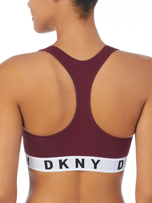 Бралетт без косточек DKNY Cozy Boyfriend Energy 4519 (Бордовый) – фото 2