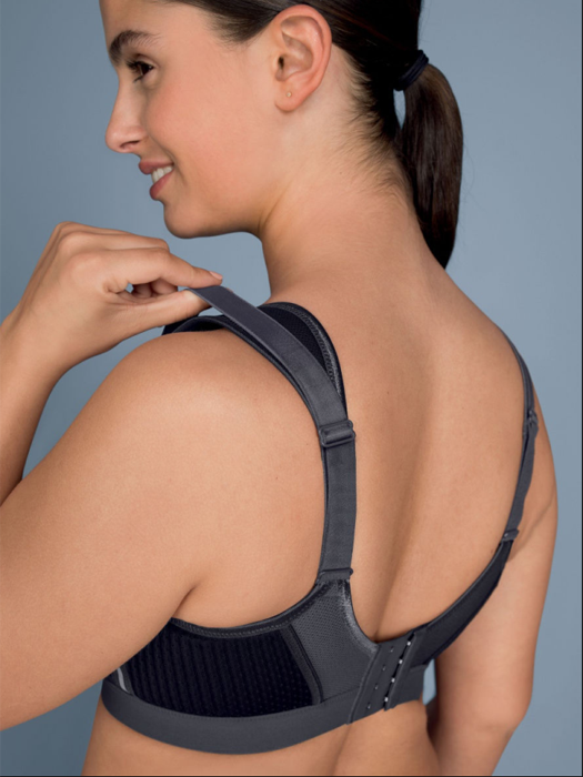 Спортивный бюстгальтер Anita Extreme Control Plus (Black/Anthracite)