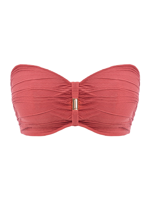 Верх купальника бандо Fantasie Beach Waves (Persian Rose)