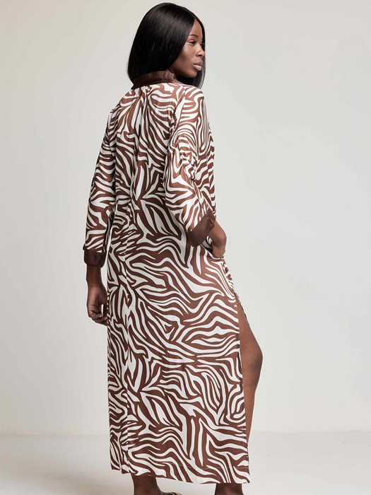 Платье-туника David Freya Maxi Kaftan (Разноцветный) – фото 2