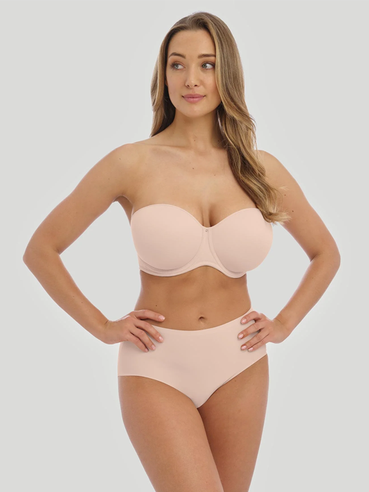 Бюстгальтер без бретелей Fantasie Aura Moulded Strapless (Бежевый) – фото 1