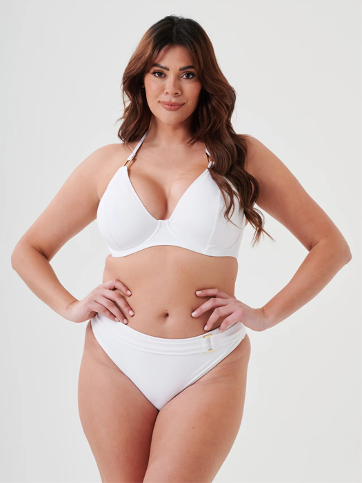 Верх купальника Miss Mandalay Boudoir Beach (White) – фото 3
