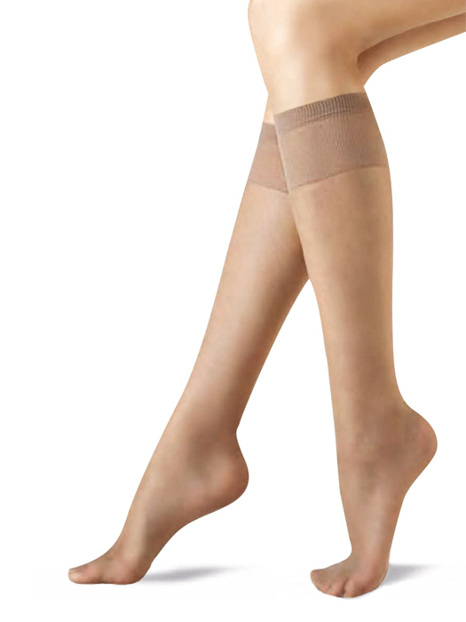 Гольфы Mademoiselle Gleen 20 (Светло-бежевый)