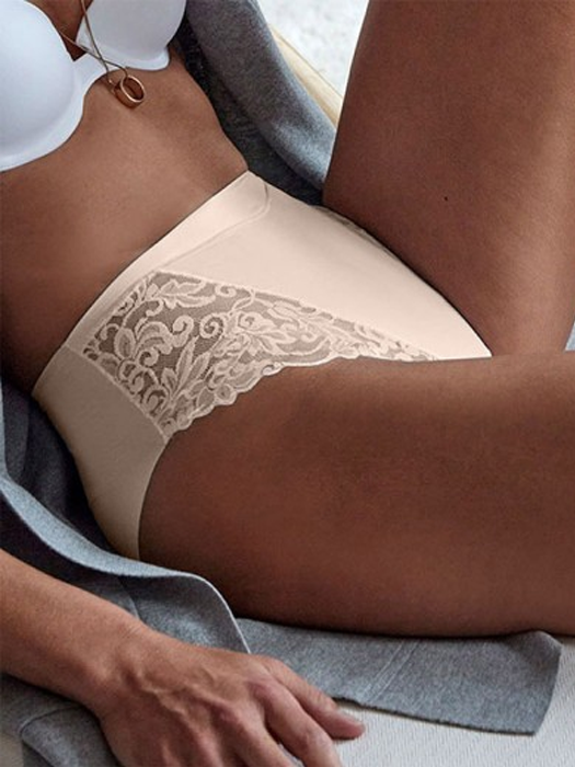 Трусы слипы высокие Milano Angie Janira (Dune)