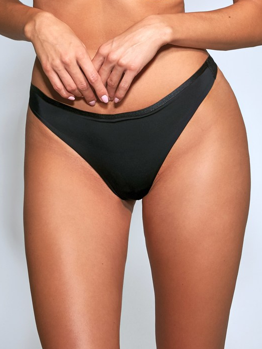 Трусы стринги Kris Line Fortuna Light (Black)