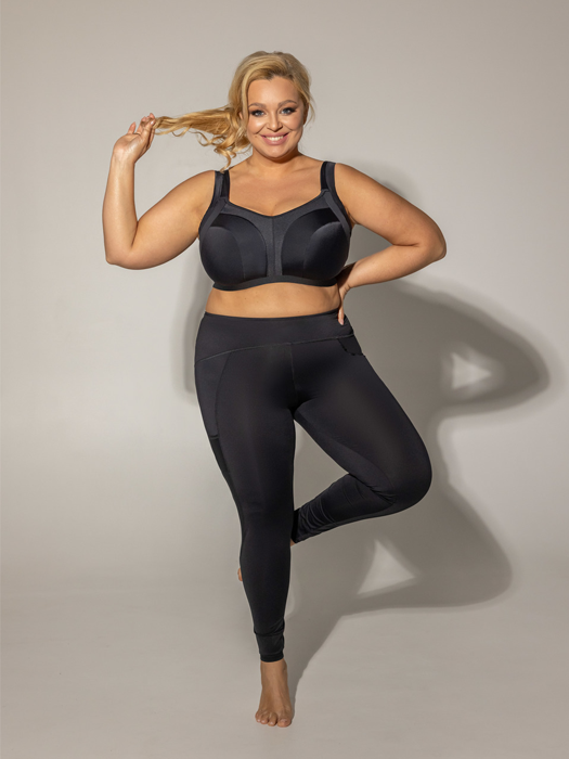 Спортивный бюстгальтер Kris Line Active Sport (Черный) – фото 4