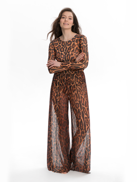 Брюки Rodasoleil "Леопард 25"