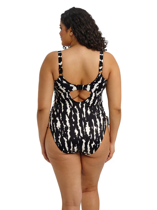 Слитный купальник без косточек Elomi Echo Shell (Black)