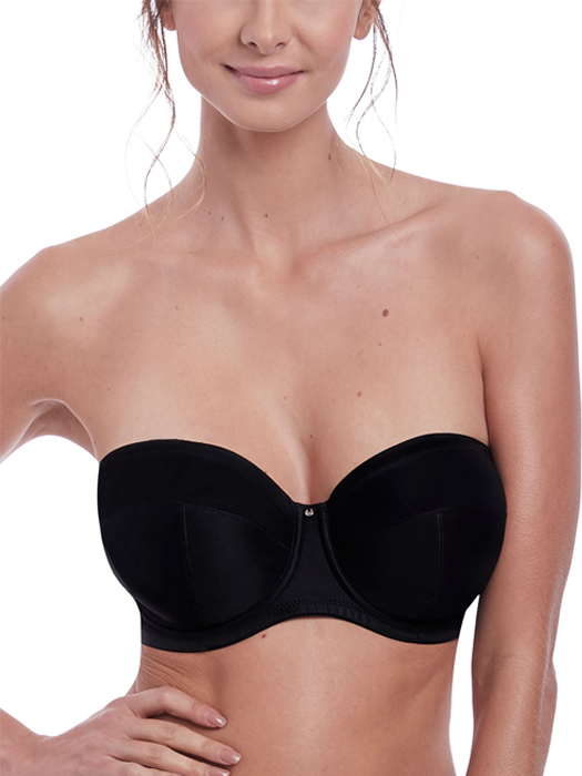Бюстгальтер без бретелей Fantasie Aura Strapless (Черный) – фото 1