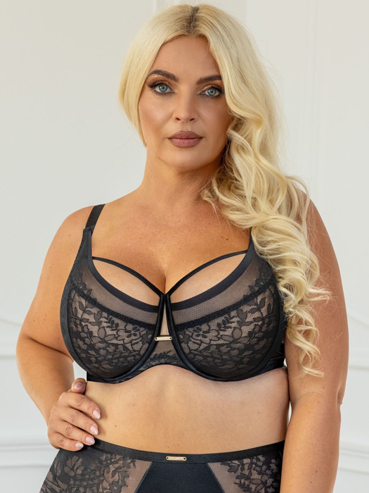 Бюстгальтер Kris Line Noa Soft Lace (Черный) – фото 3