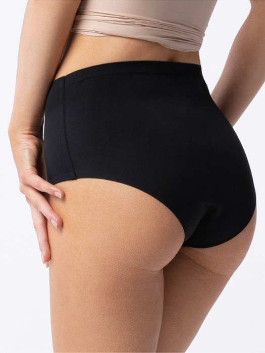 Трусы высокие Amber Maxi High Julimex (Черный)