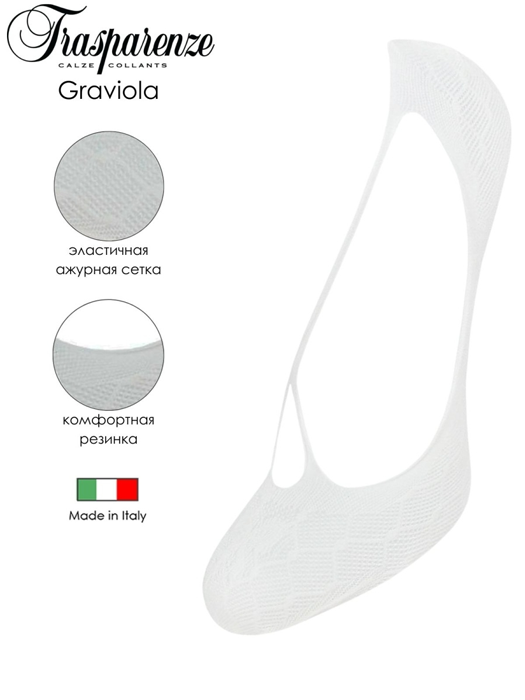 Женские подследники Trasparenze Graviola (Белый)
