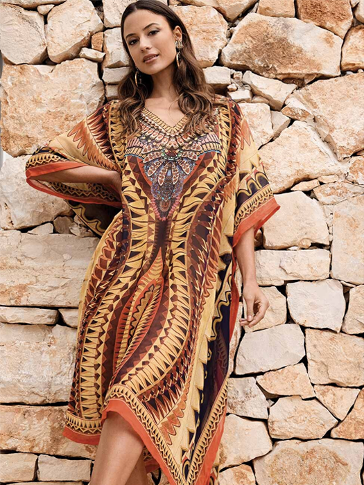 Платье Туника Iconique Fuego Poncho Irma (Разноцветный) – фото 3