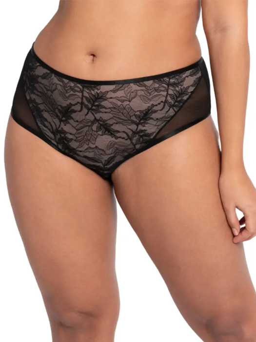 Трусы шорты Curvy Kate Victory Allure (Черный) – фото 1