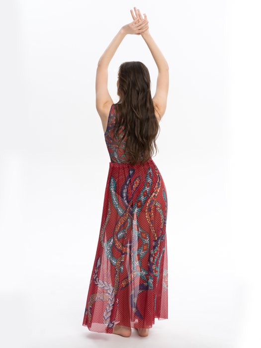 Юбка Rodasoleil "Змеи Мозаика"