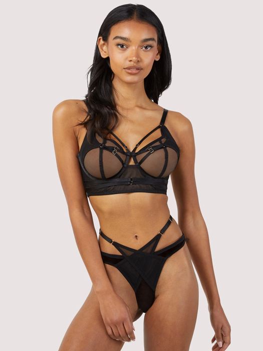 Трусики стринги Playful Promises Eddie (Black) – фото 3