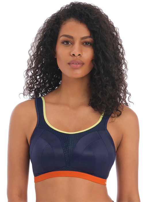 Спортивный бюстгальтер без косточек Freya Active Dynamic (Navy Spice)