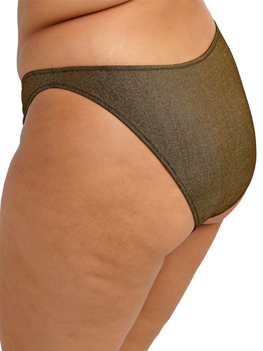 Низ купальника Elomi Sunset Shimmer High Leg Bikini Brief (Gold Rush)