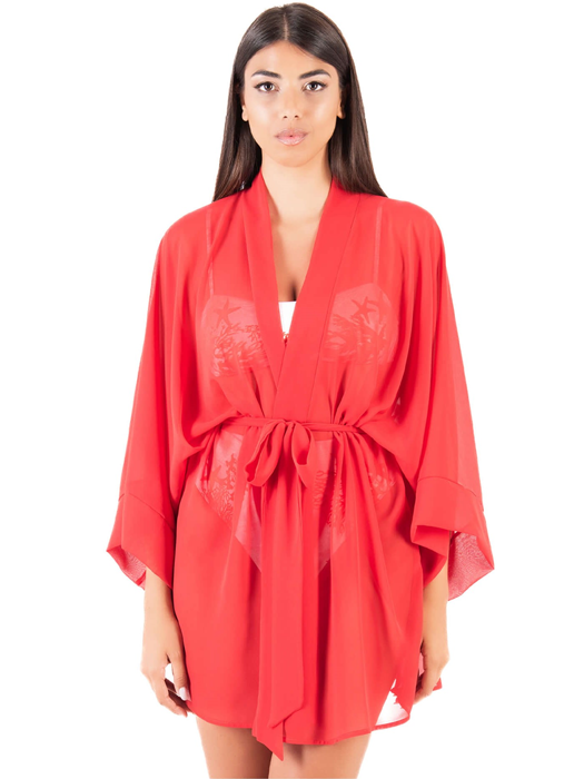 Туника пляжная District (Красный)