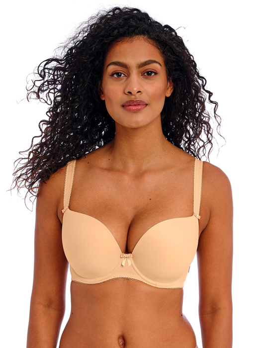 Бюстгальтер с твердой чашкой Freya Deco Moulded Plunge (Бежевый) – фото 4