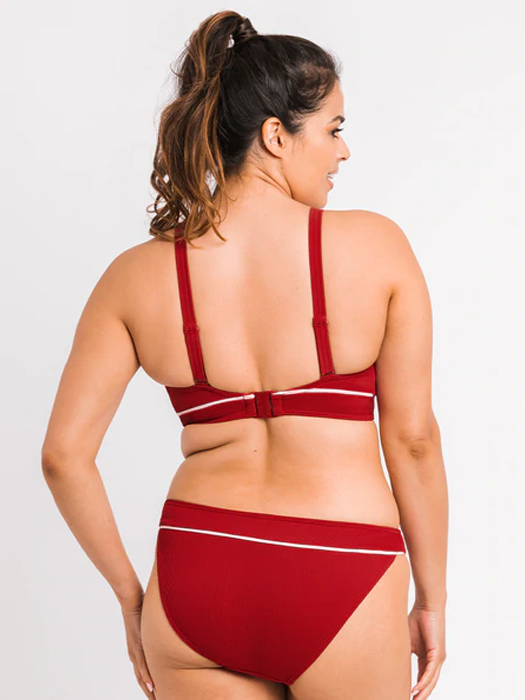 Низ купальника Curvy Kate Poolside (Pink/Red)